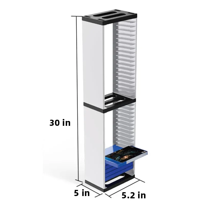 Tour de rangement pour jeux vidéo DATA FROG - Compatible PS5, PS4, Xbox et Switch - Image 6