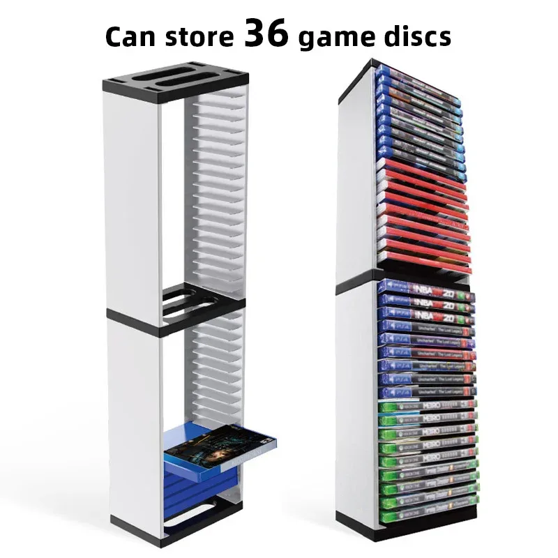 Tour de rangement pour jeux vidéo DATA FROG - Compatible PS5, PS4, Xbox et Switch - Image 3