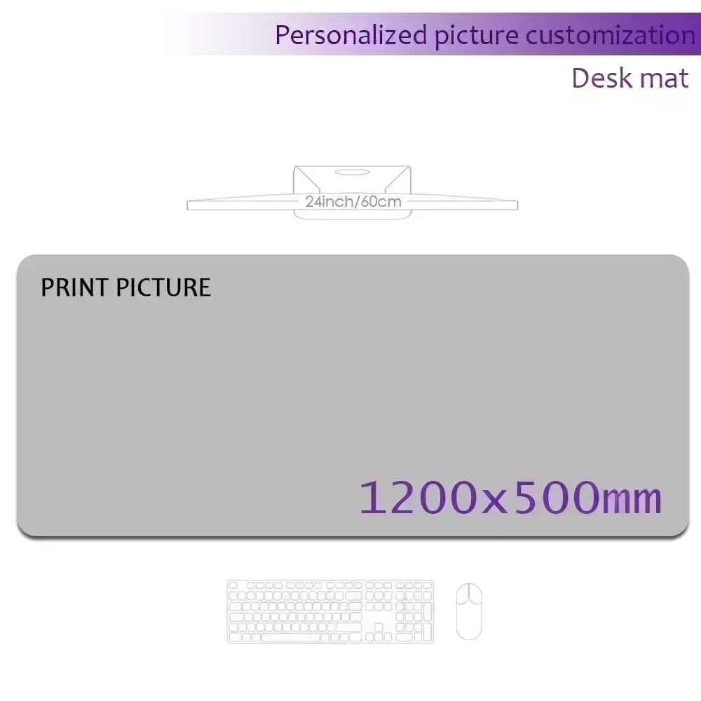 Tapis de souris gamer personnalisé avec votre image - 1200x500mm slide 20