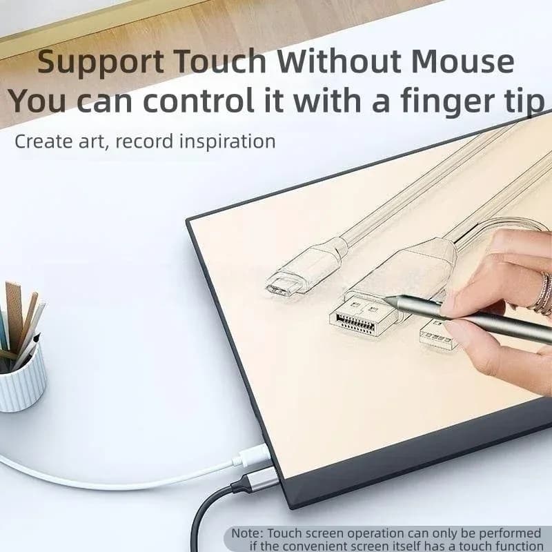 Convertisseur DisplayPort vers USB-C 4K 60Hz / 2K 144Hz avec alimentation pour écrans portables et lunettes VR/AR - Image 5