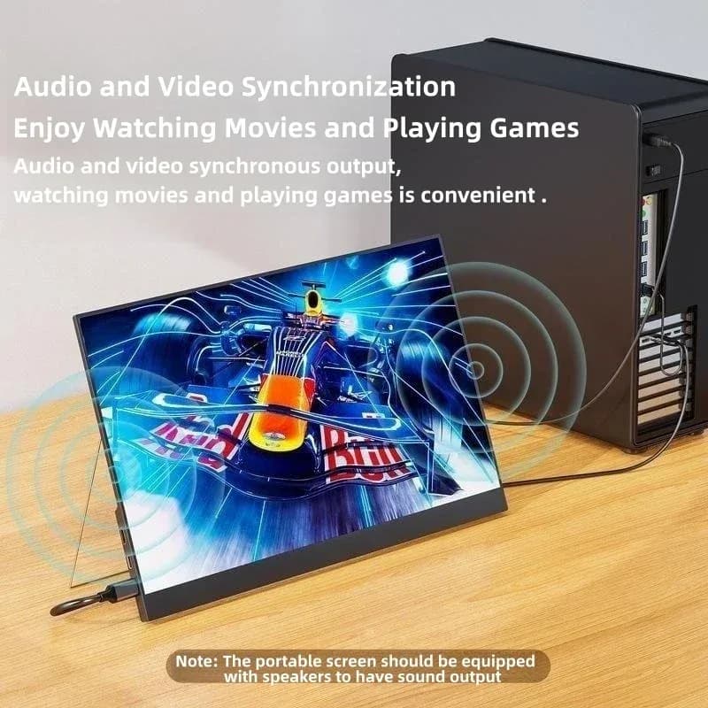 Convertisseur DisplayPort vers USB-C 4K 60Hz / 2K 144Hz avec alimentation pour écrans portables et lunettes VR/AR - Image 4