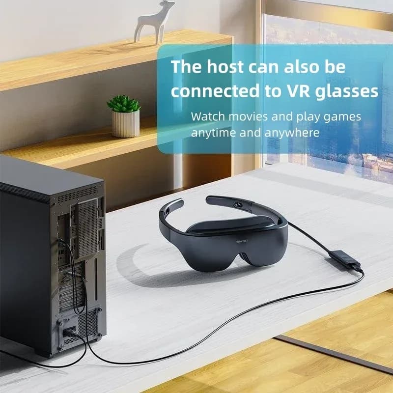 Convertisseur DisplayPort vers USB-C 4K 60Hz / 2K 144Hz avec alimentation pour écrans portables et lunettes VR/AR - Image 3