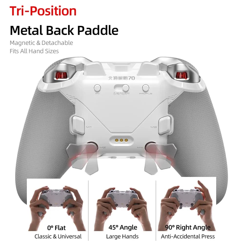 Beitong Kunpeng 70 Elite : Manette sans fil avec IA et gâchettes adaptatives pour Switch 2, PC et mobile slide 5