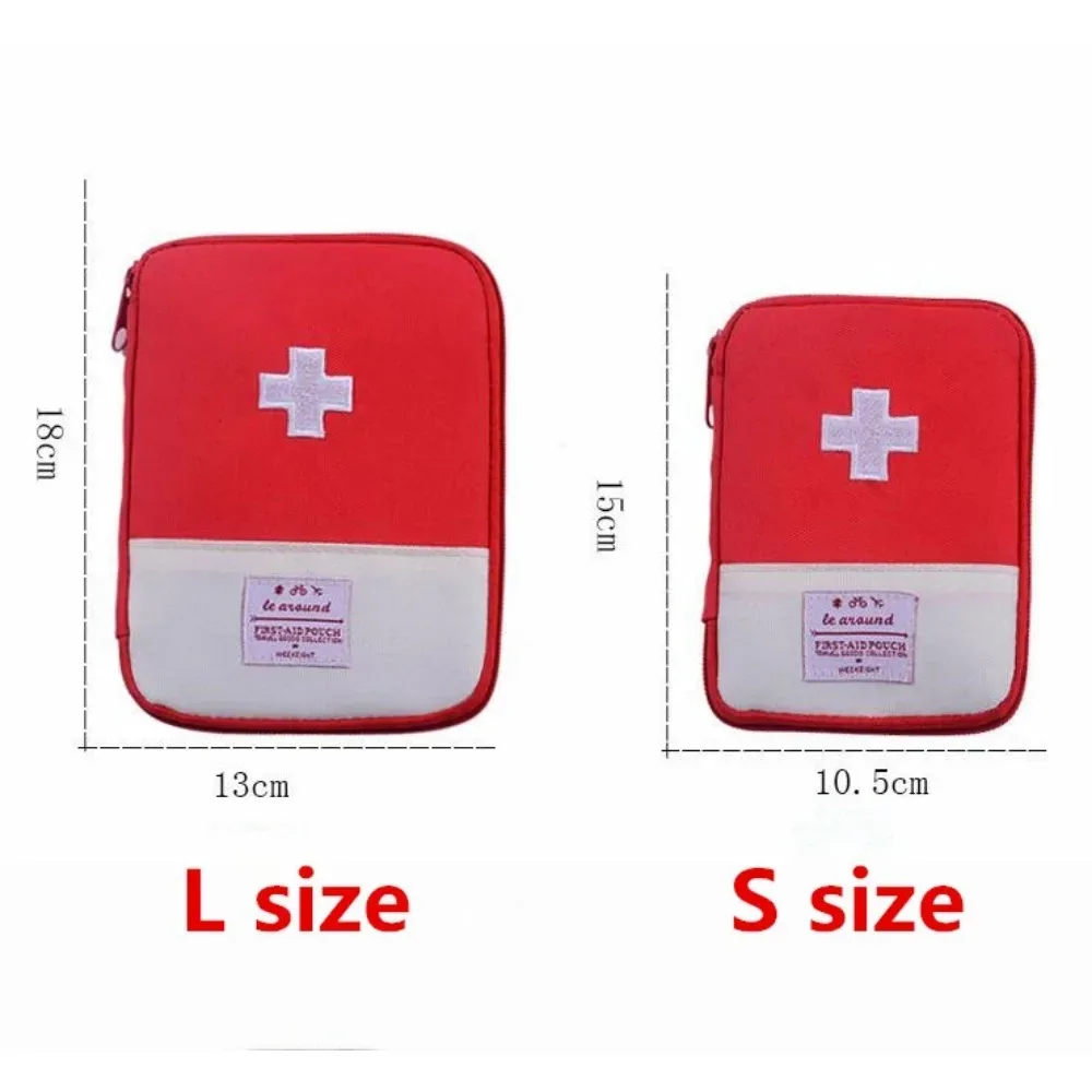 Trousse de premiers secours portable et sac de rangement pour médicaments slide 6