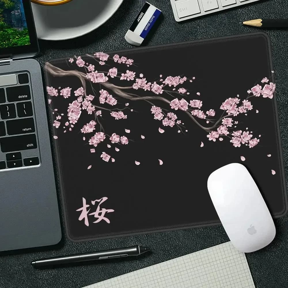 Tapis de souris gaming Sakura - Cerisiers du Japon - 450 x 400 mm slide 11