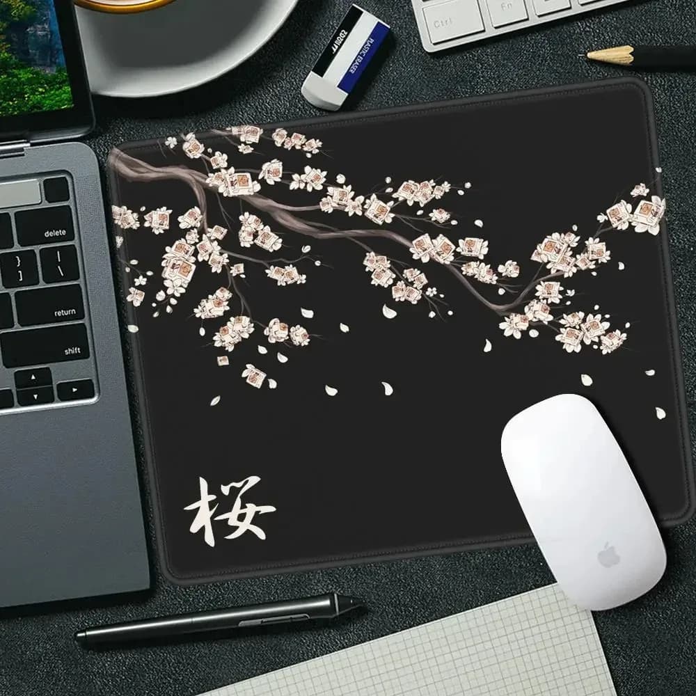 Tapis de souris gaming Sakura - Cerisiers du Japon - 450 x 400 mm slide 14