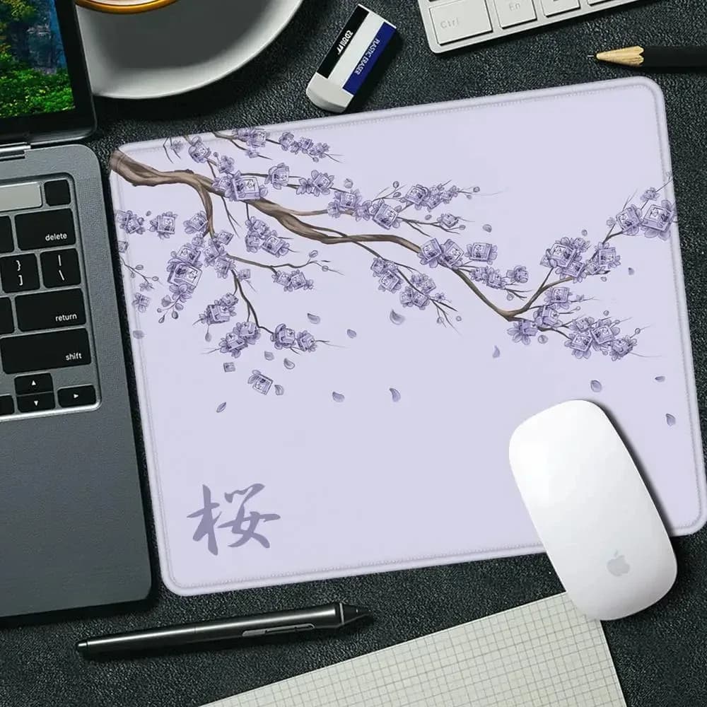 Tapis de souris gaming Sakura - Cerisiers du Japon - 450 x 400 mm slide 15