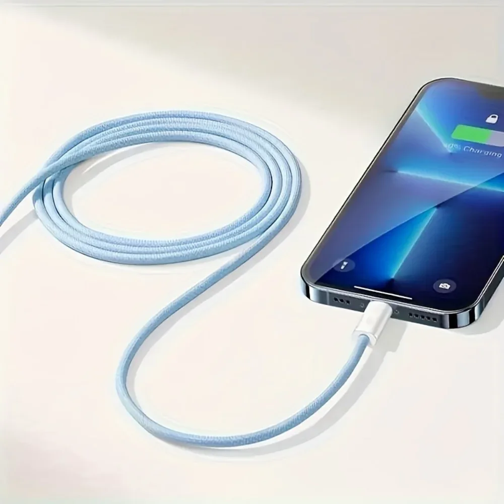 Câble USB-C vers USB-C 60W Power Delivery - Charge Rapide pour iPhone 16/15, iPad, Samsung et Xiaomi - Image 2