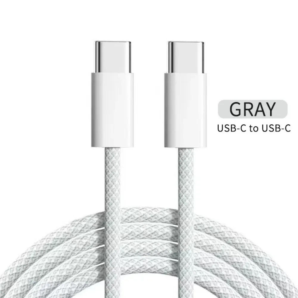 Câble USB-C vers USB-C 60W Power Delivery - Charge Rapide pour iPhone 16/15, iPad, Samsung et Xiaomi slide 7