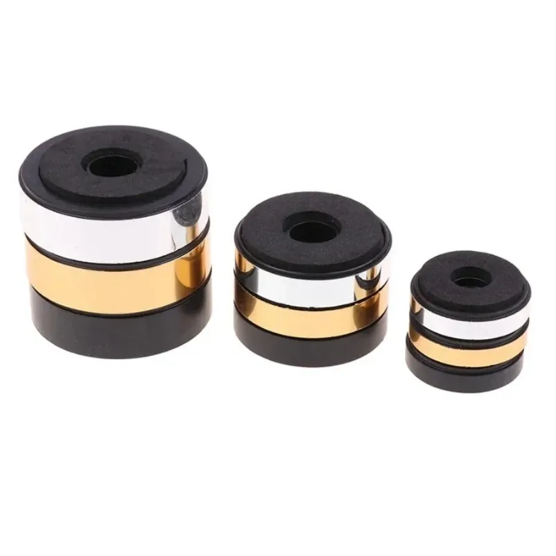 VIKEFON - Lot de 4 pointes de découplage et supports pour enceintes Home Cinéma slide 3