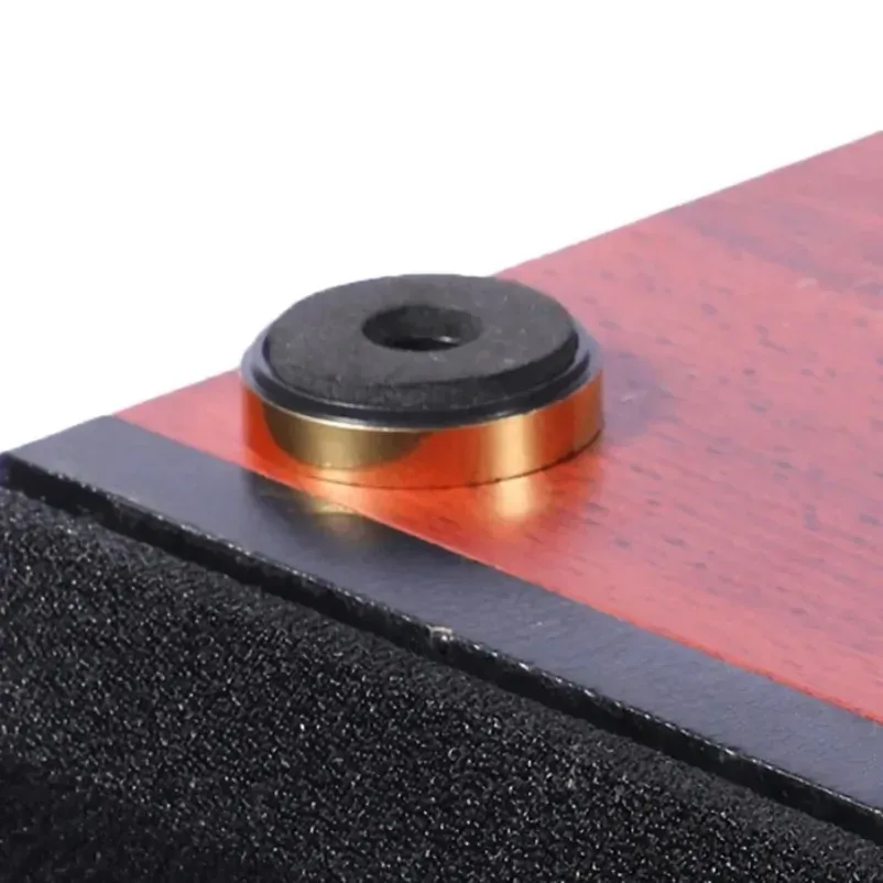 VIKEFON - Lot de 4 pointes de découplage et supports pour enceintes Home Cinéma slide 5