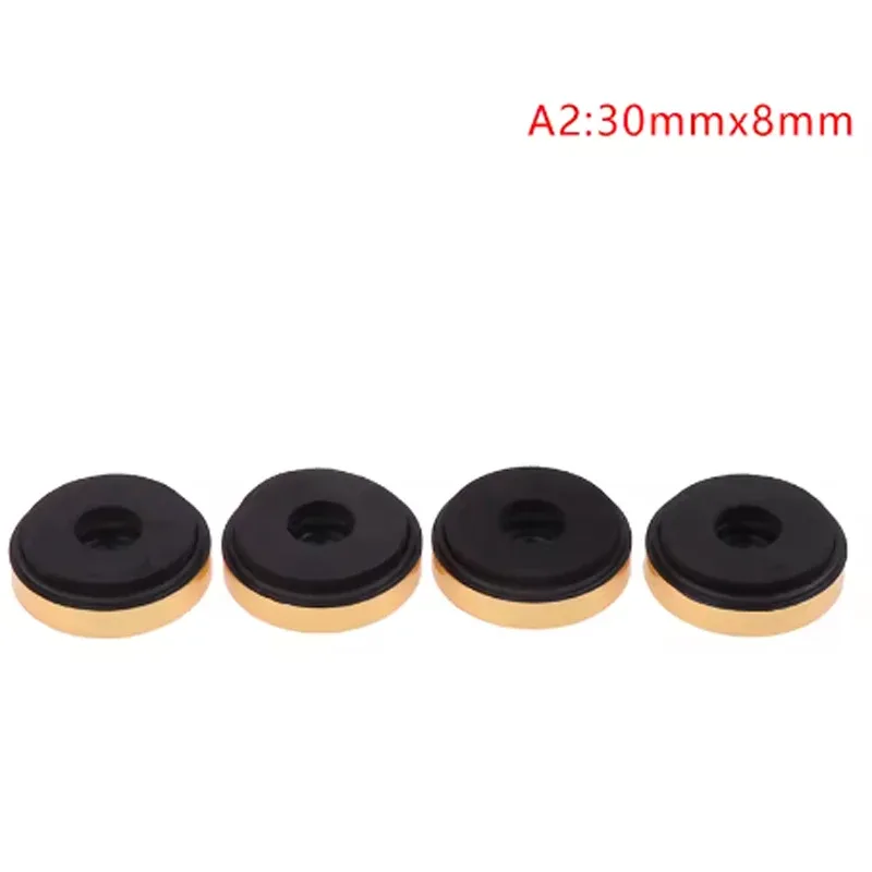 VIKEFON - Lot de 4 pointes de découplage et supports pour enceintes Home Cinéma slide 8