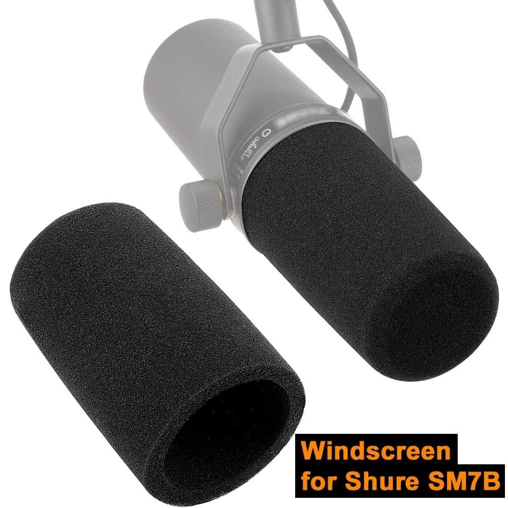 Bonnette de remplacement pour microphone Shure SM7B