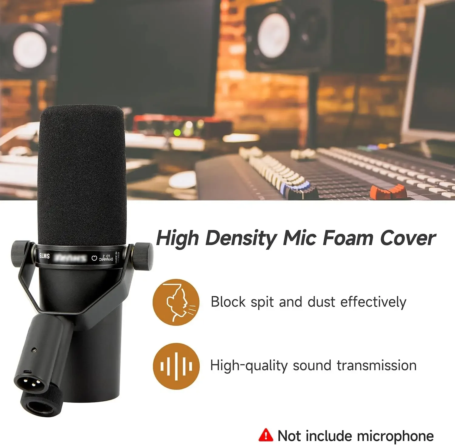 Bonnette de remplacement pour microphone Shure SM7B slide 4