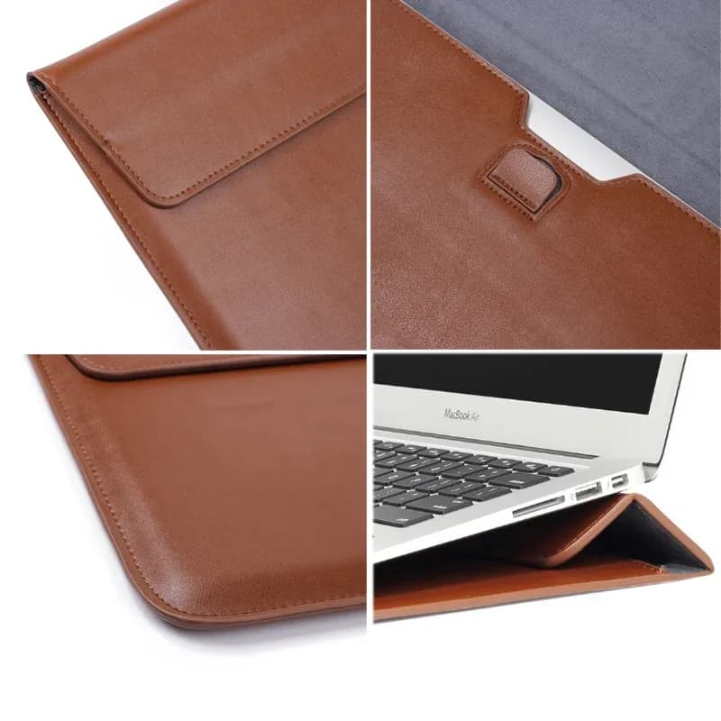 Housse de protection avec support pour MacBook Air et Pro (13-16 pouces) - Image 5