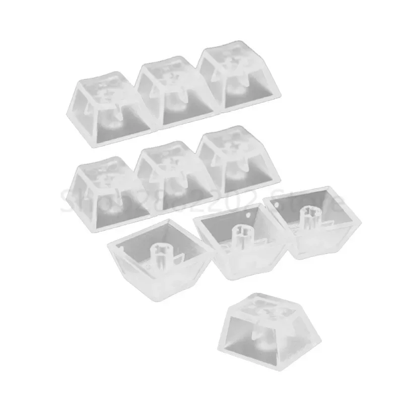 Lot de 10 touches de clavier mécaniques en ABS translucide mat (R1-R4) - Compatibles Cherry, Gateron, Kailh - Image 6
