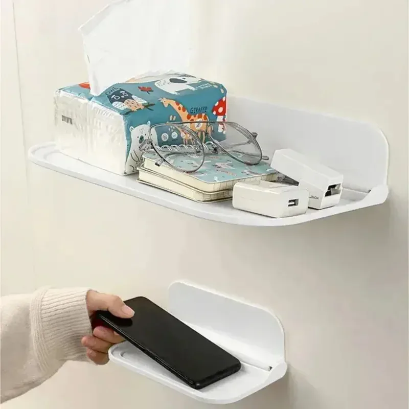 Étagère murale pliable multifonction sans perçage - Image 2