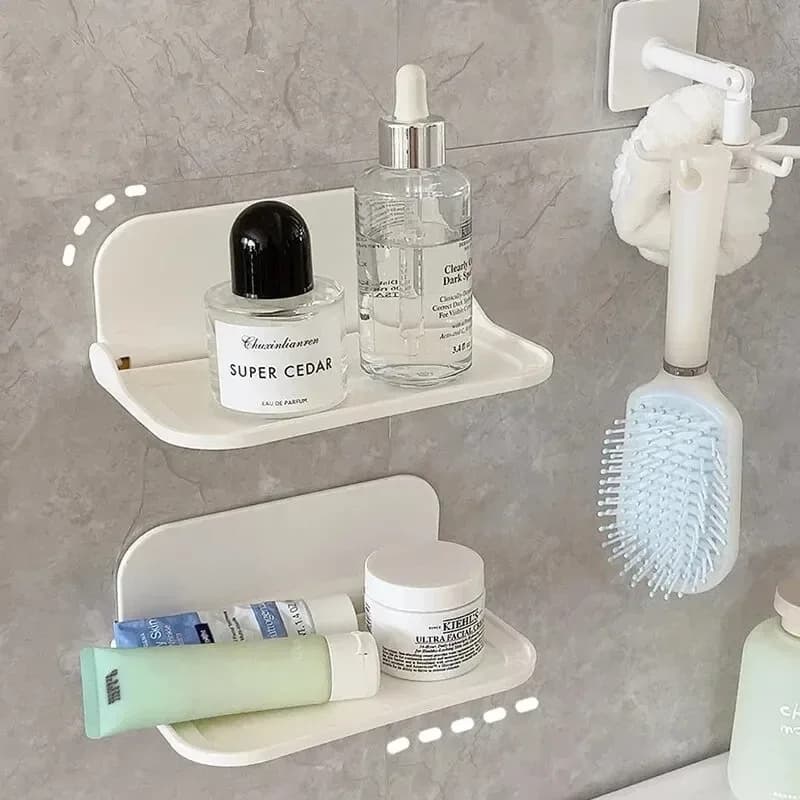 Étagère murale pliable multifonction sans perçage - Image 4