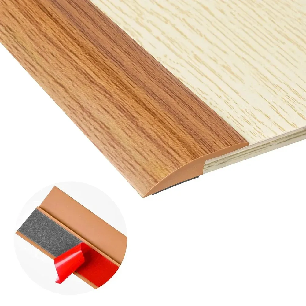 Bande de transition plate en PVC pour moquette et carrelage - 1m x 3,5 cm