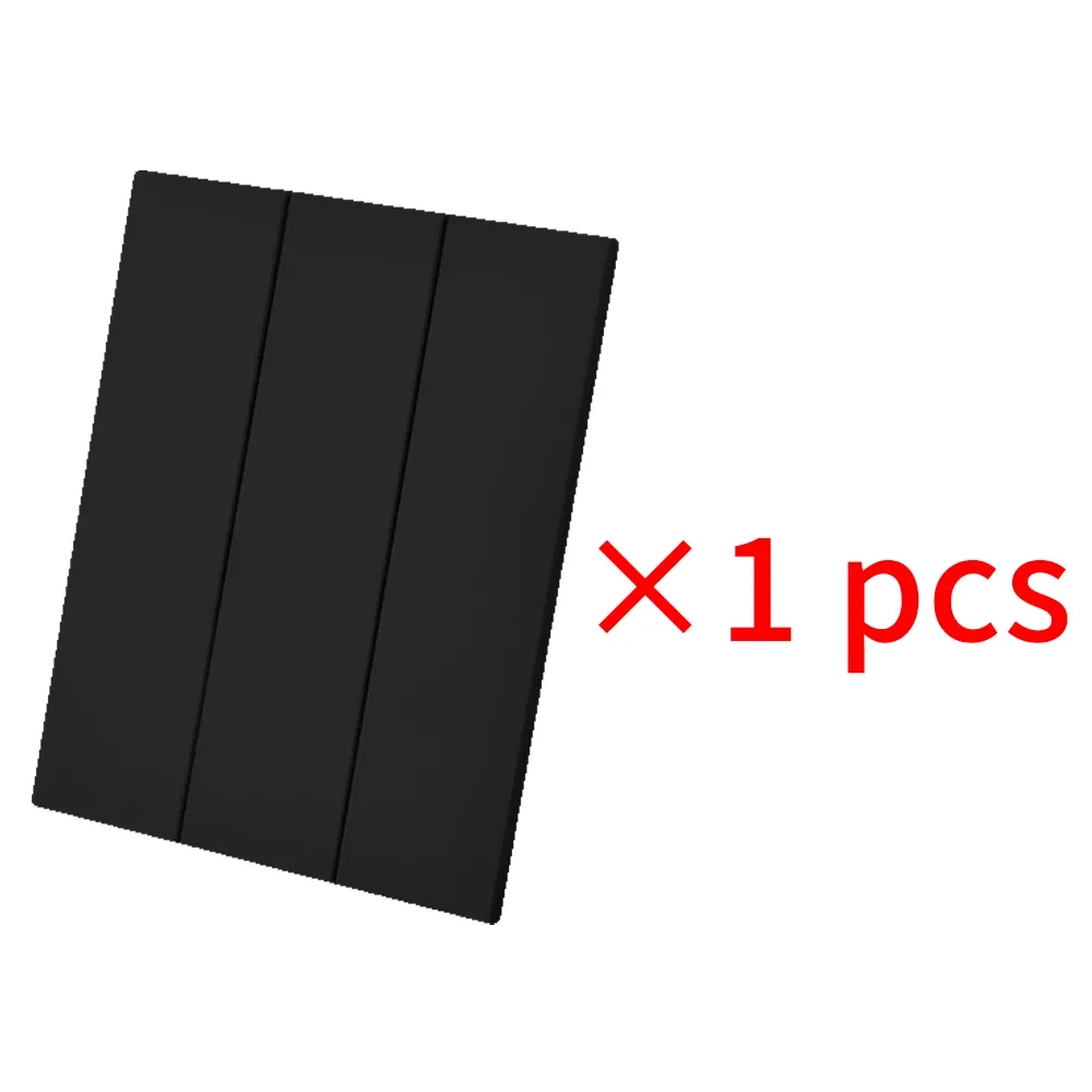 Interrupteur et prise de courant noir mat, finition soft-touch slide 12