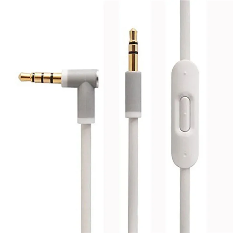 Câble audio jack 3,5 mm avec microphone pour Beats Studio, Solo, Pro et Mixr - 140 cm - Image 2