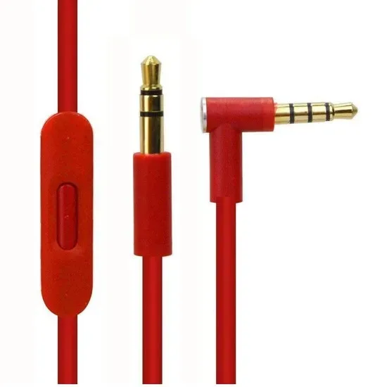 Câble audio jack 3,5 mm avec microphone pour Beats Studio, Solo, Pro et Mixr - 140 cm slide 10