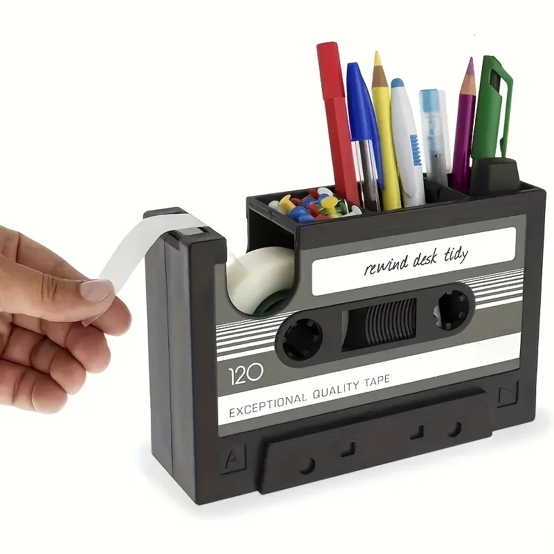 Porte-stylo cassette au design rétro - Image 2