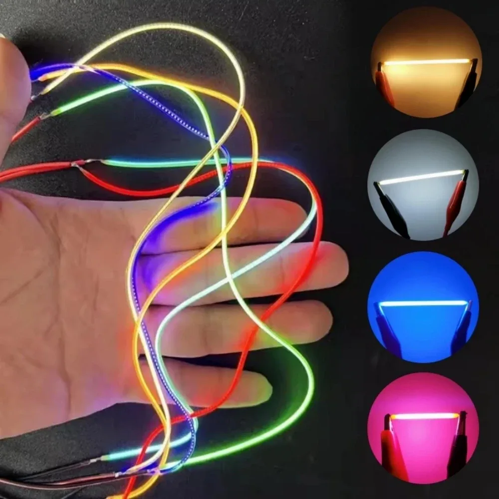 Filament LED COB Flexible 3V DC pour Ampoule Edison - Différentes Tailles et Couleurs - Image 2