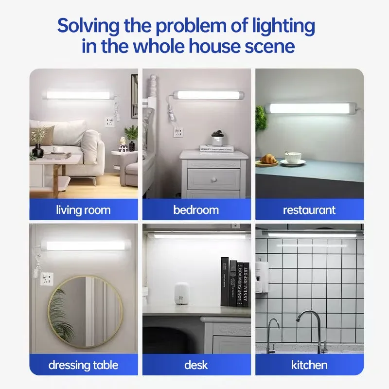 Ruban LED 220V avec câble d'alimentation pour éclairage intérieur - Image 6
