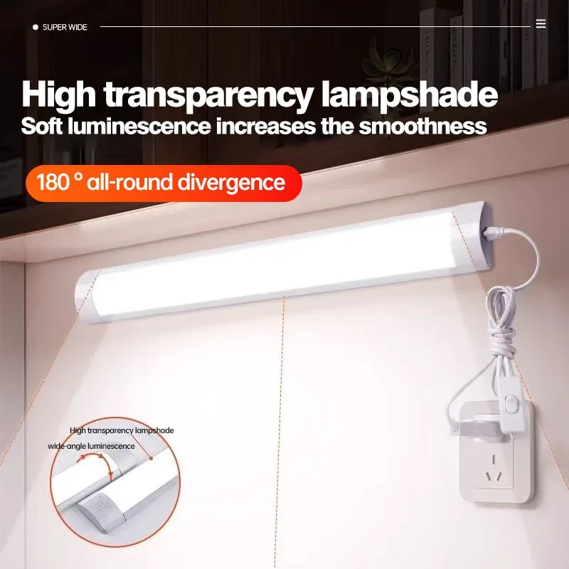 Ruban LED 220V avec câble d'alimentation pour éclairage intérieur - Image 2