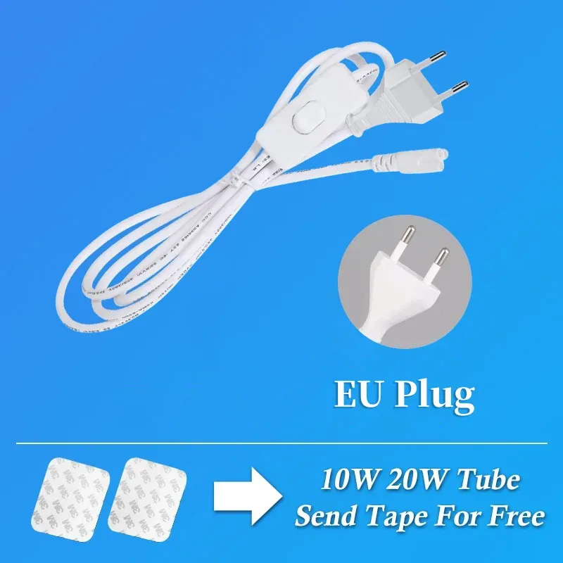 Ruban LED 220V avec câble d'alimentation pour éclairage intérieur - Image 4