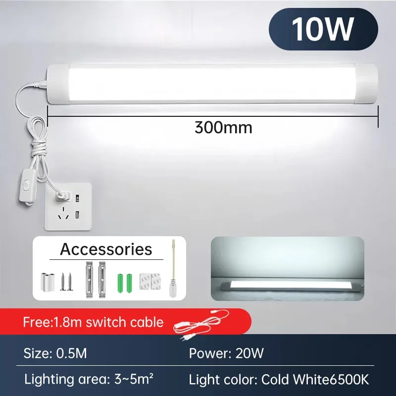 Ruban LED 220V avec câble d'alimentation pour éclairage intérieur slide 9