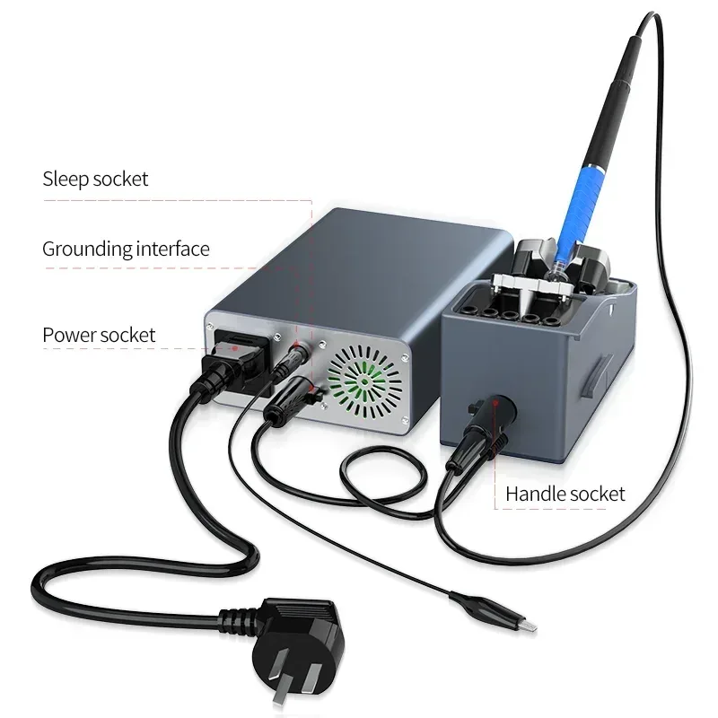 Station de soudage intelligente Aixun T3A 200W compatible T12/T245 slide 6
