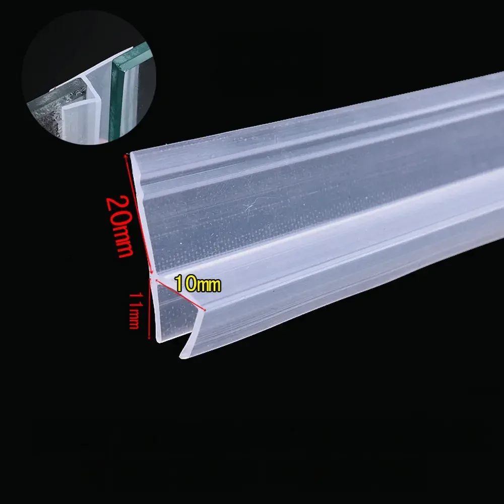 Joint d'étanchéité pour verre sans cadre, profilé en H (6mm, 8mm, 10mm, 12mm) - Image 4