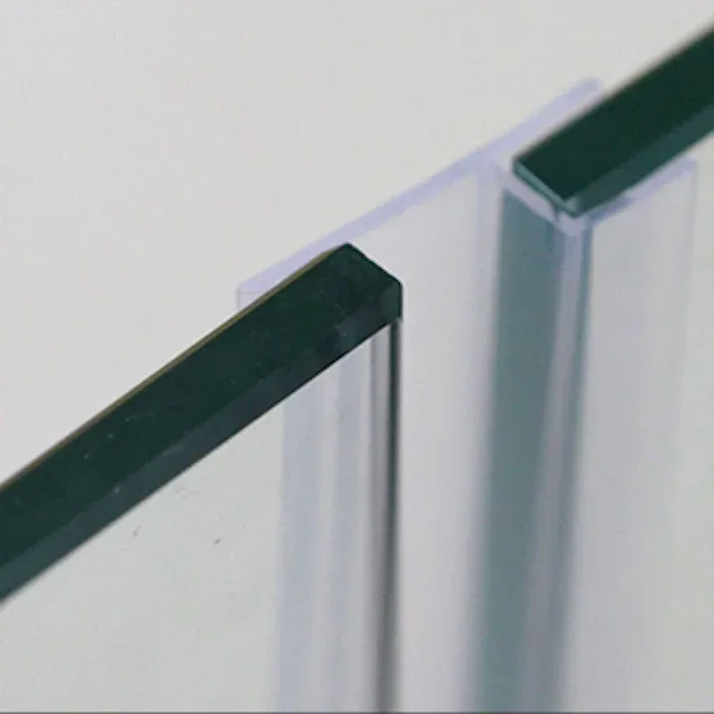 Joint d'étanchéité pour verre sans cadre, profilé en H (6mm, 8mm, 10mm, 12mm) - Image 2