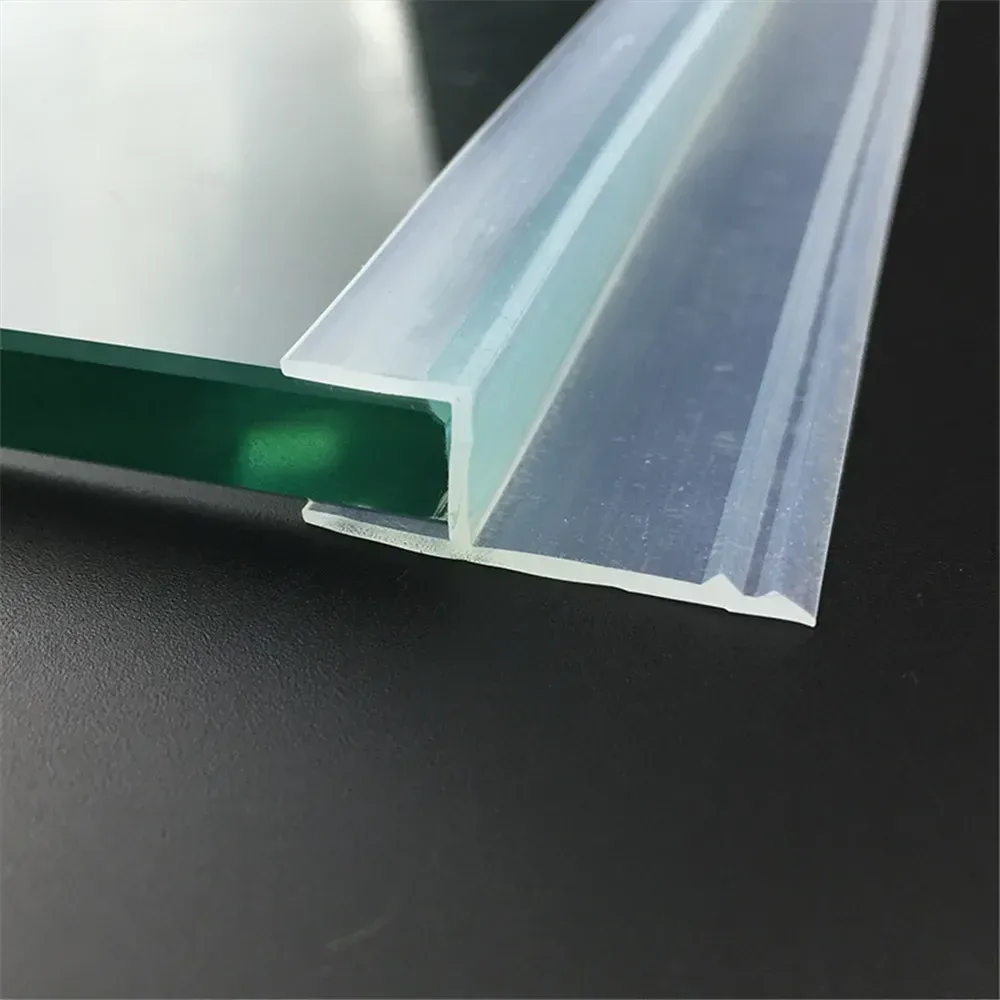 Joint d'étanchéité pour verre sans cadre, profilé en H (6mm, 8mm, 10mm, 12mm) - Image 1