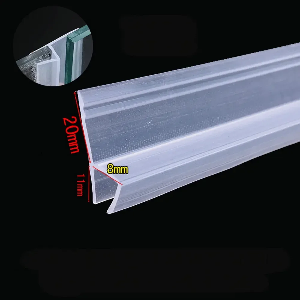 Joint d'étanchéité pour verre sans cadre, profilé en H (6mm, 8mm, 10mm, 12mm) - Image 5