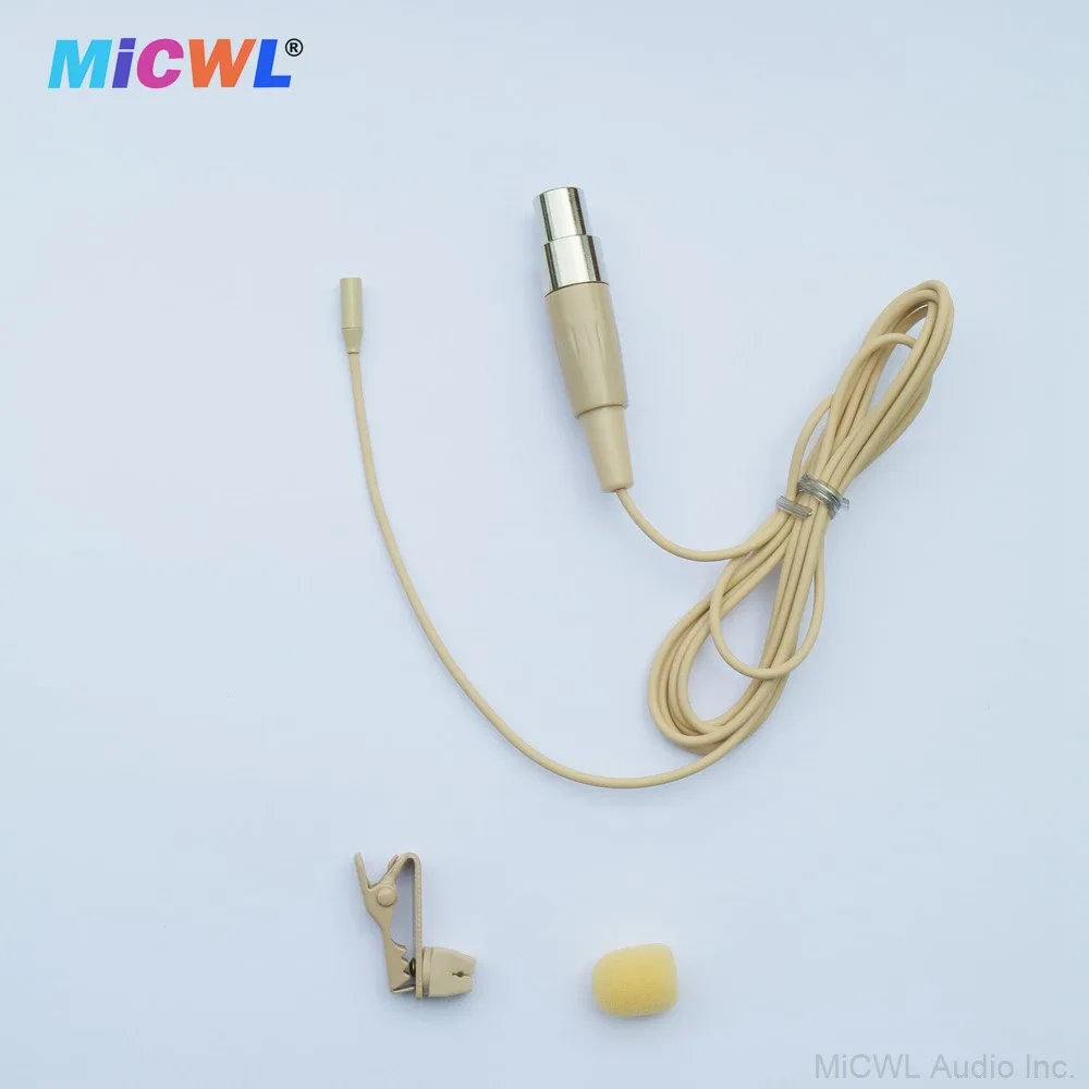 Microphone cravate ultra-miniature TL48 pour systèmes sans fil Sennheiser, Shure, AKG et MiPro (TA3F, TA4F, 3,5 mm) slide 8