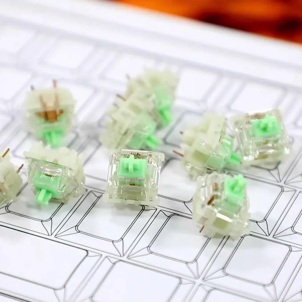 Commutateurs tactiles Gateron Baby Kangaroo V2 - 59g, 5 broches, RGB, pré-lubrifiés - Image 2