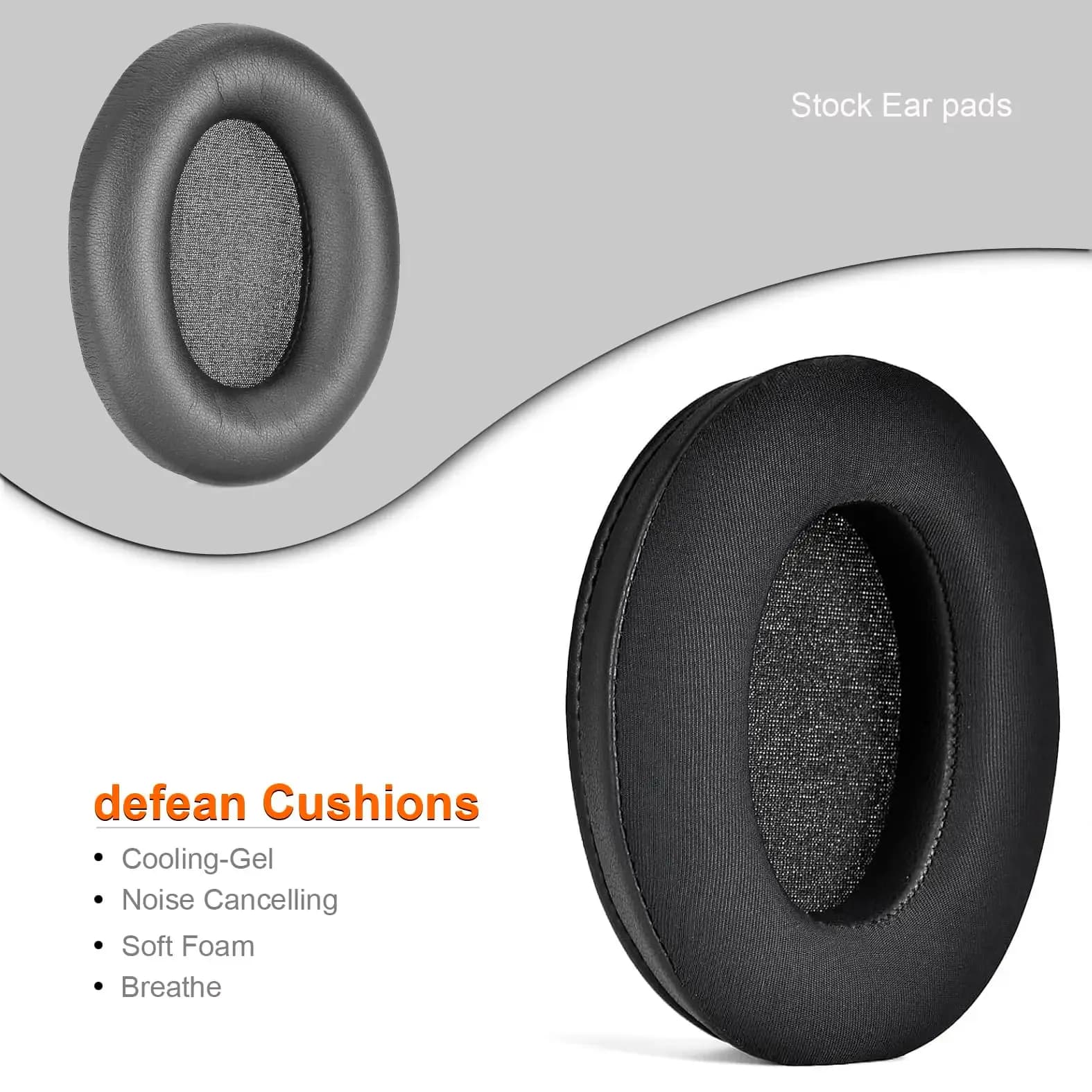 Coolig - Coussinets de remplacement en gel pour casques HyperX Cloud Stinger, Flight, II et Alpha - Image 5