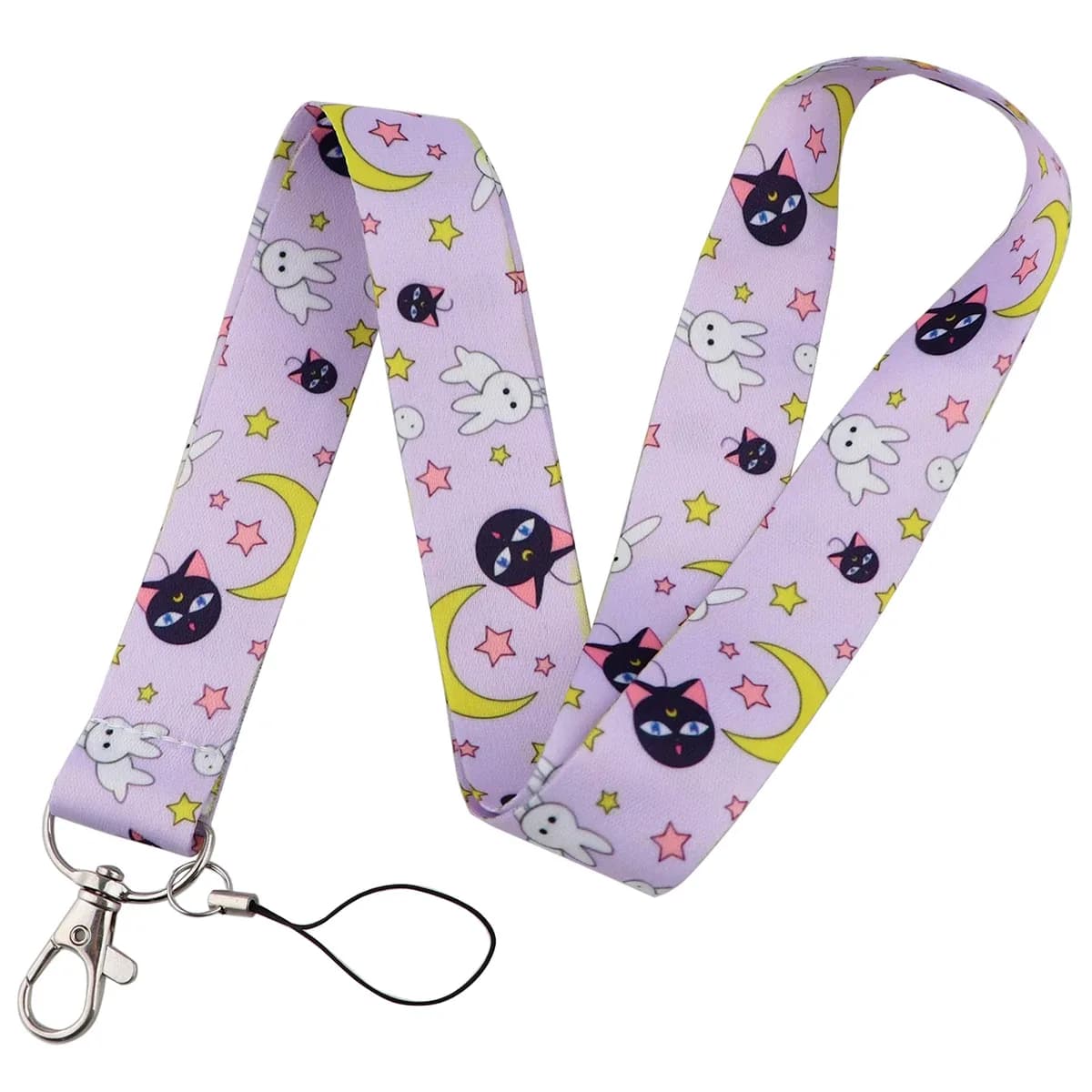 Porte-badge avec tour de cou et porte-clés style Kawaii slide 15