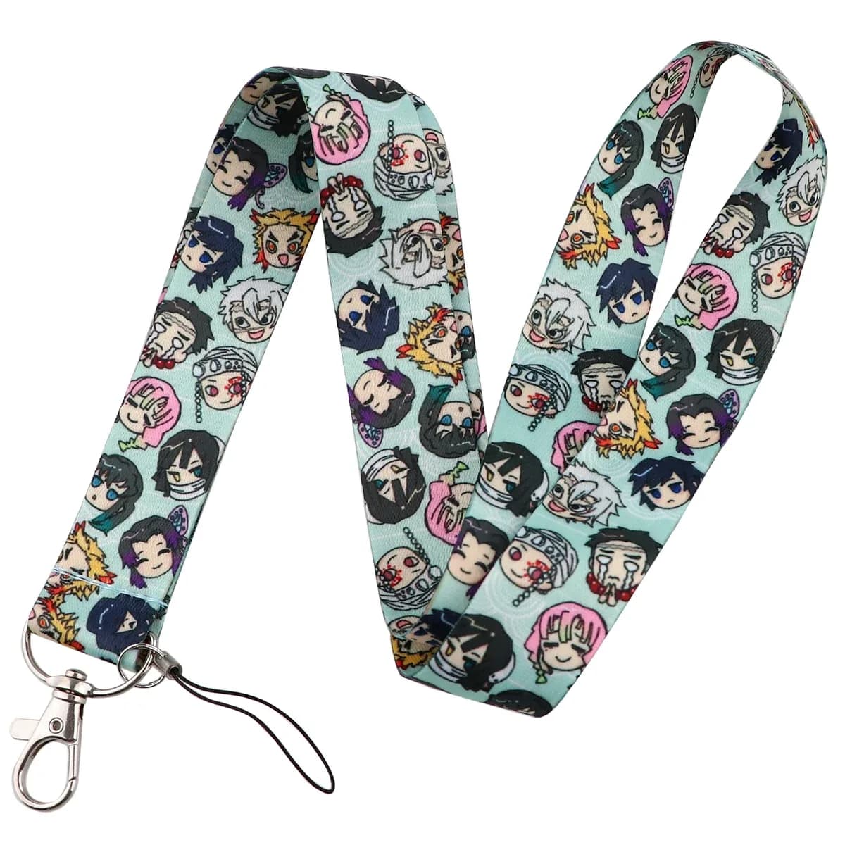 Porte-badge avec tour de cou et porte-clés style Kawaii slide 14