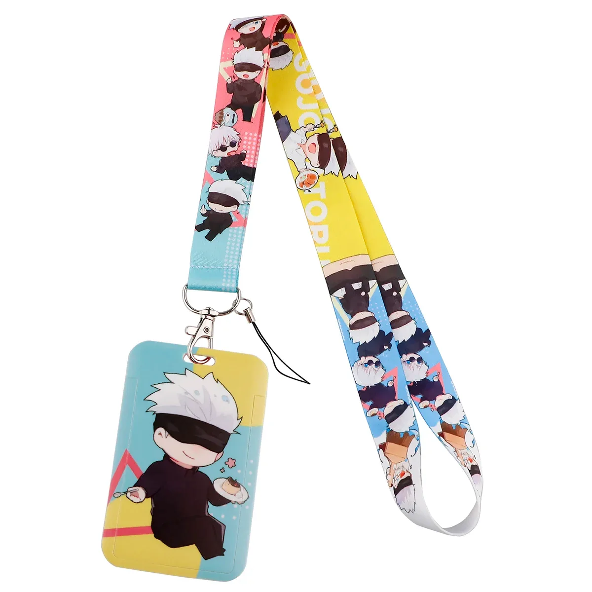 Porte-badge avec tour de cou et porte-clés style Kawaii slide 20