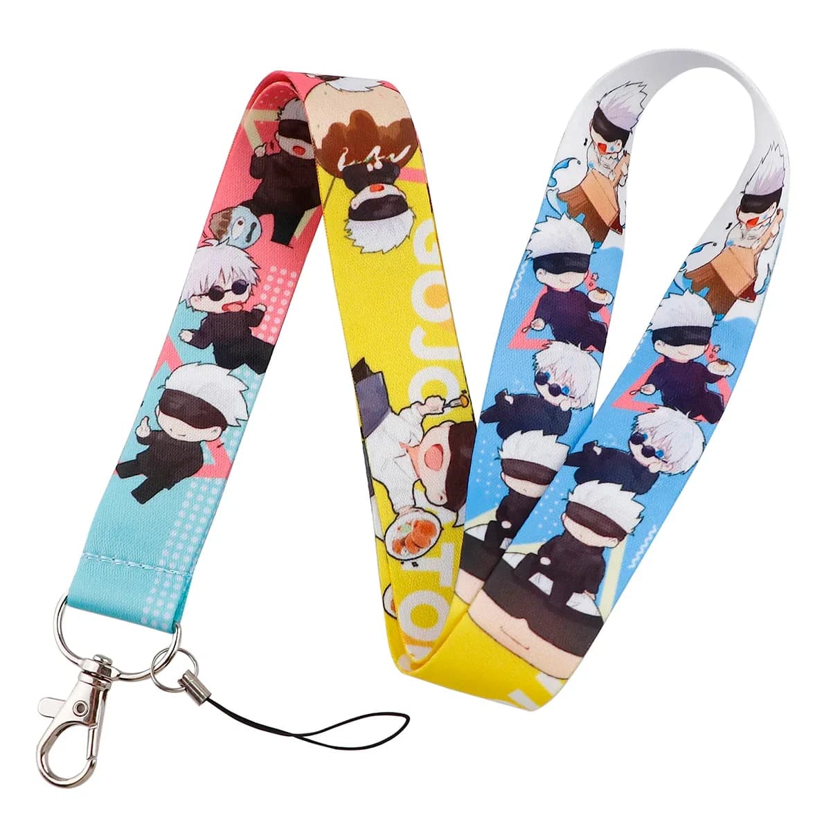 Porte-badge avec tour de cou et porte-clés style Kawaii slide 9