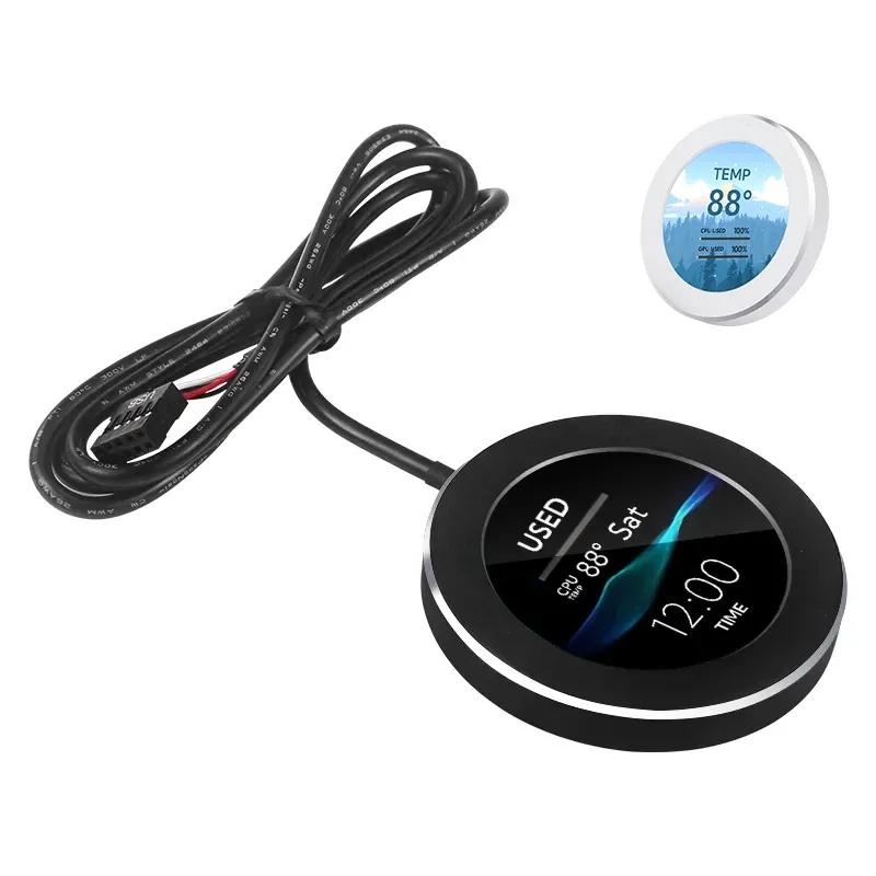 Écran de surveillance système rond IPS pour PC (2,1/2,8 pouces) - USB Type-C - Image 6