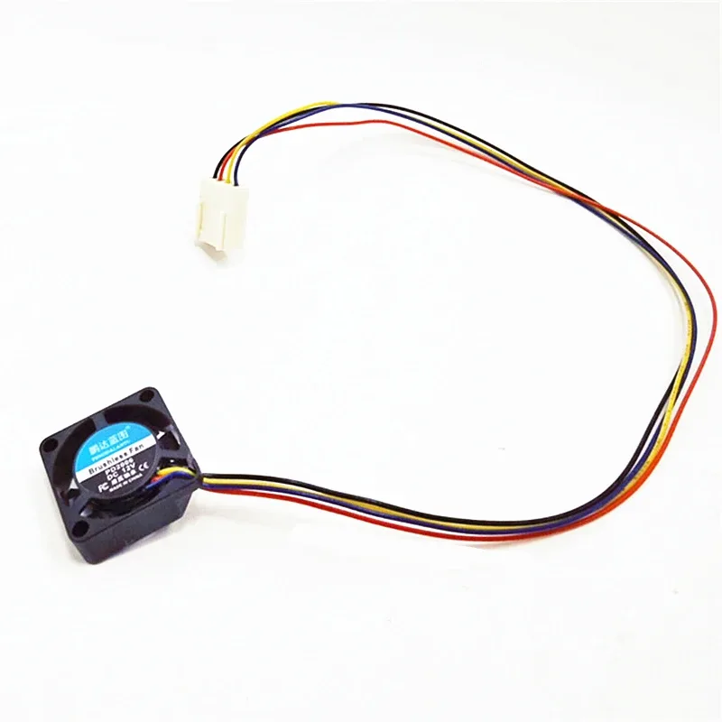 Mini ventilateur de refroidissement ultra-mince 20x20x6mm DC 5V/12V 4 broches 10 000 tr/min - Image 4