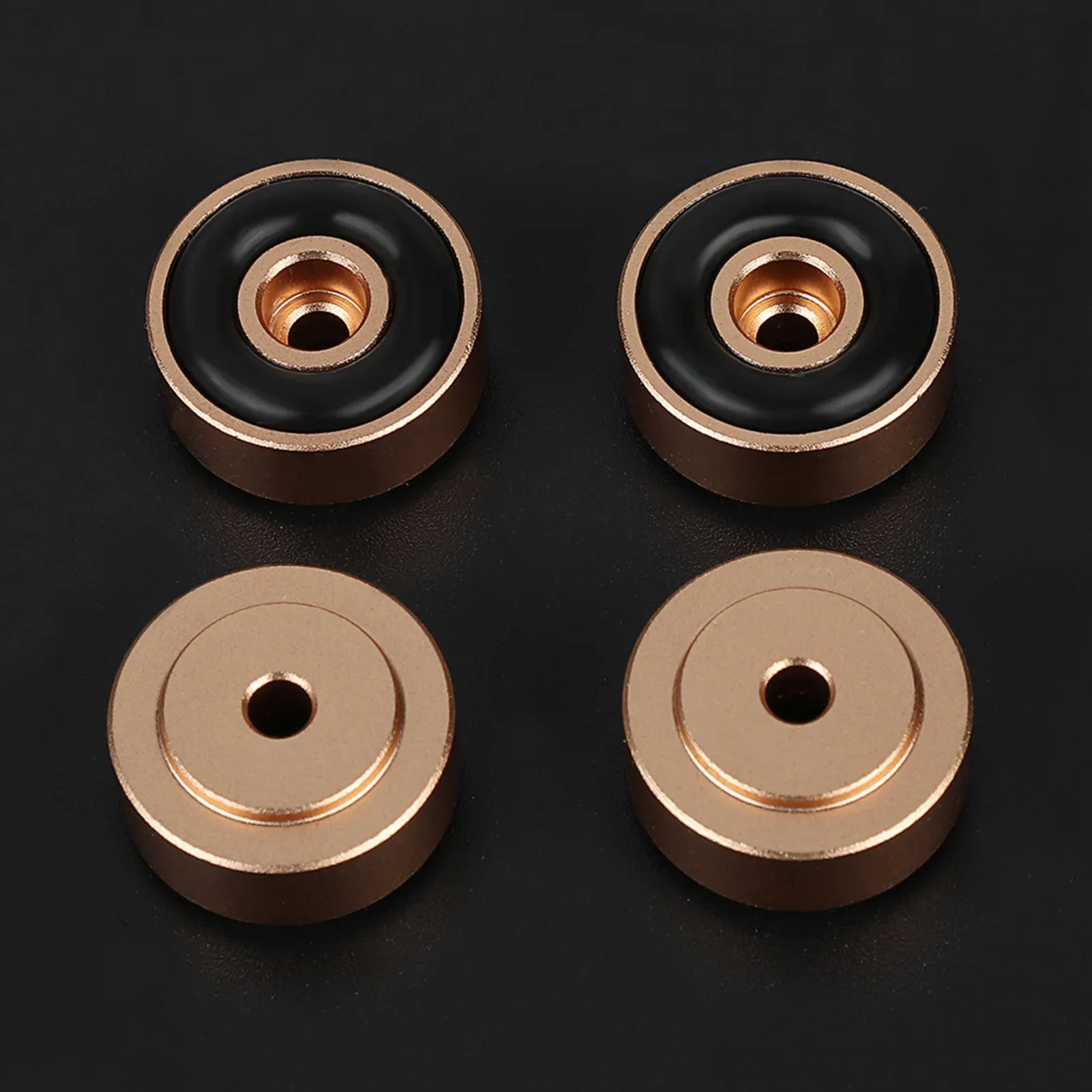 Pieds d'isolation en alliage d'aluminium pour amplificateur, 20x8 mm (Lot de 4) - Image 4