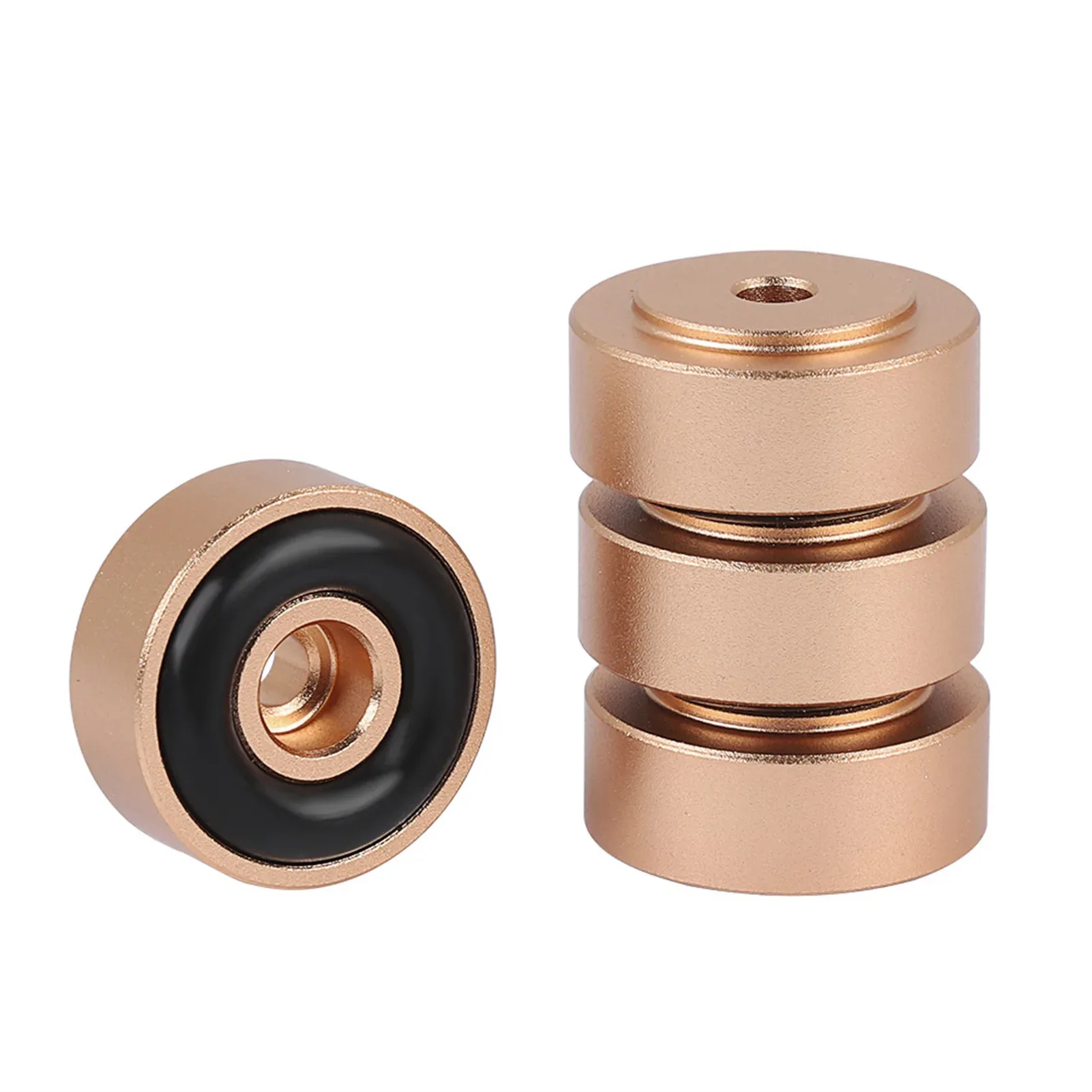 Pieds d'isolation en alliage d'aluminium pour amplificateur, 20x8 mm (Lot de 4) - Image 1