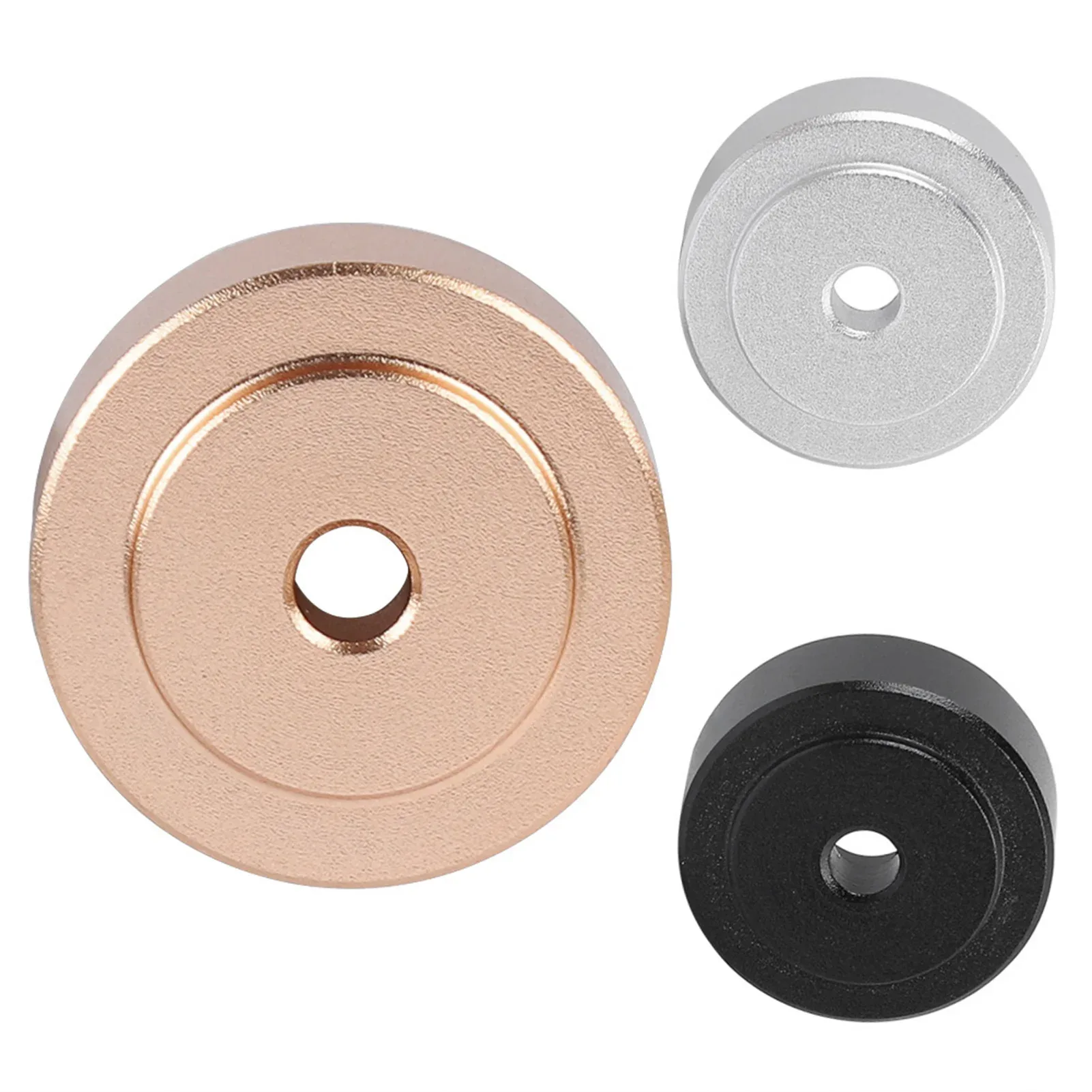 Pieds d'isolation en alliage d'aluminium pour amplificateur, 20x8 mm (Lot de 4) - Image 5