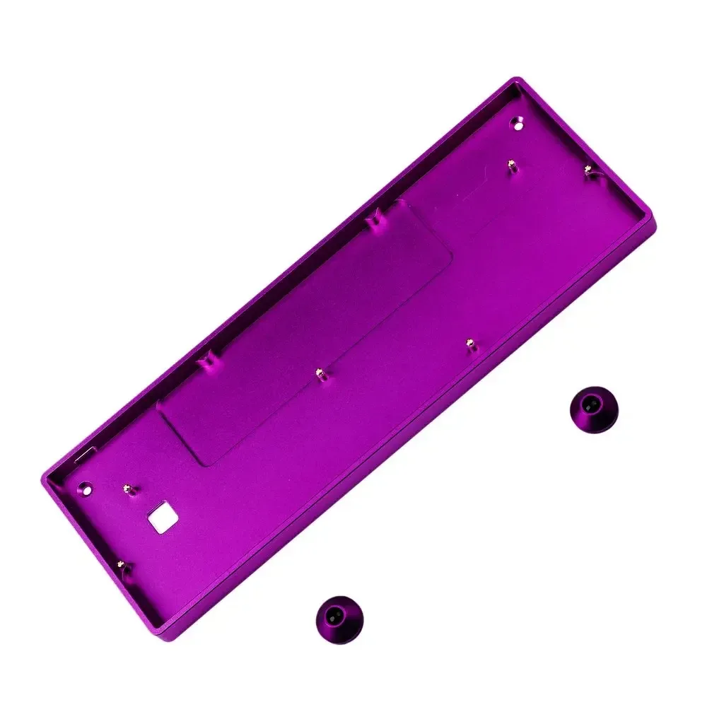 Boîtier en aluminium CNC anodisé pour clavier mécanique 60% - GH60, DZ60, GK61, GK64, Pok3r slide 7